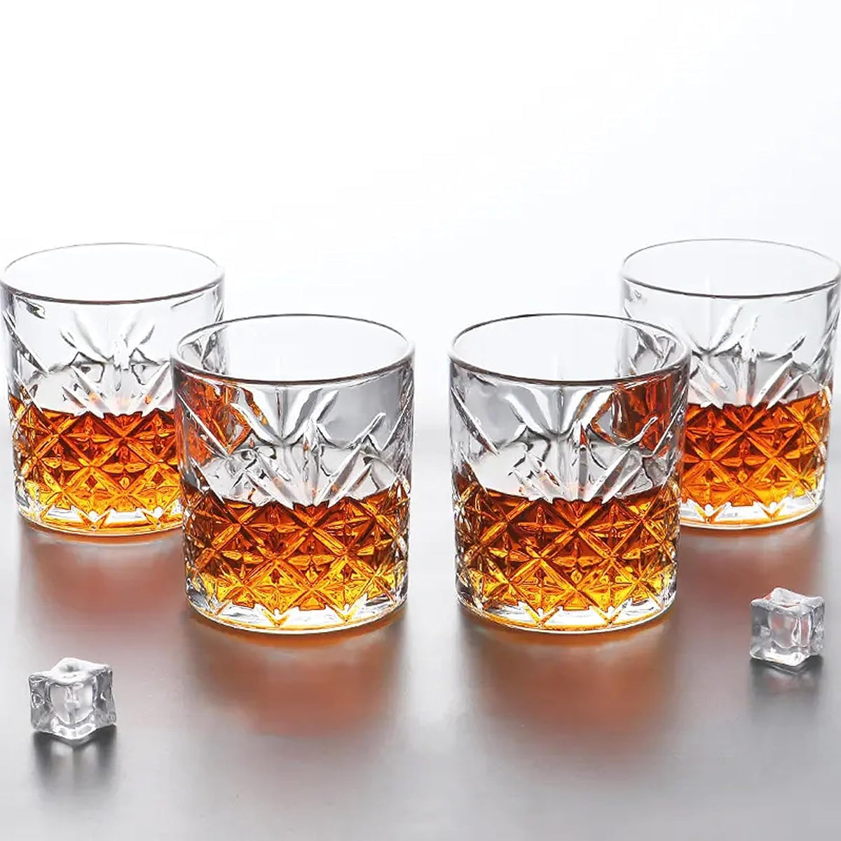 Crystal Grass Whiskey Glass 300ml Set of 6